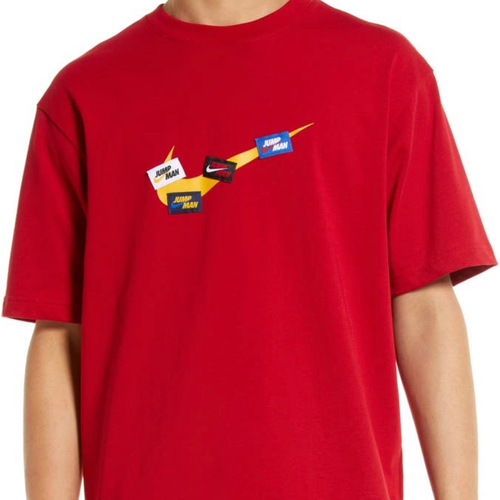 JORDAN Jumpman 85 Appliqué Logo Cotton Graphic Tee